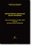 Henryk WRÓBLEWSKI <br> Depozytorium leksykalne języka polskiego. Nowe fotomateriały z lat 1901-2010 <br> Tom VII