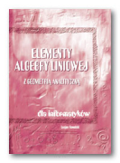 Lucjan KOWALSKI <br> Elementy algebry liniowej z geometrią analityczną dla informatyków