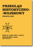 Przegląd Historyczno-Wojskowy nr 2/2009 (227)