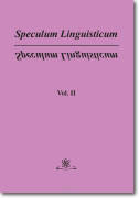 Speculum Linguisticum.  Vol. II